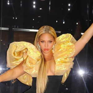 Photo prise lors de la soirée des Golden Globes et publiée sur le compte Instagram de Beyoncé.