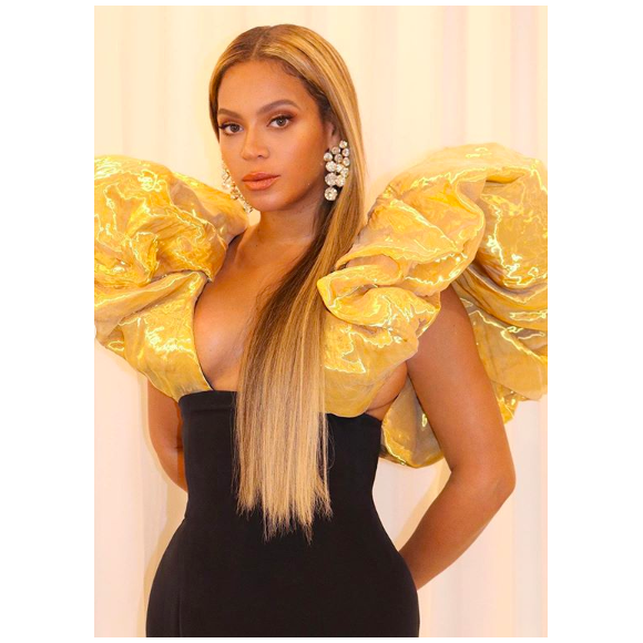 Photo prise lors de la soirée des Golden Globes et publiée sur le compte Instagram de Beyoncé.