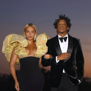 Photo prise lors de la soirée des Golden Globes et publiée sur le compte Instagram de Beyoncé.