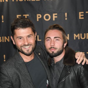 Christophe Beaugrand et son mari Ghislain Gerin - Générale du nouveau spectacle "Muriel Robin et Pof !" au Palais des Sports à Paris le 3 octobre 2019. © Coadic Guirec/Bestimage03/10/2019 - Paris