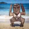 Le totem de "Koh-Lanta, la guerre des chefs", sur TF1