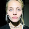 Le mannequin Ksenia Puntus. Janvier 2020.