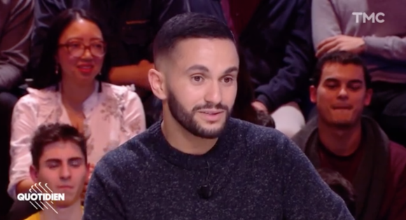 Malik Bentalha de passage dans "Quotidien" (TMC), le lundi 13 janvier 2020.