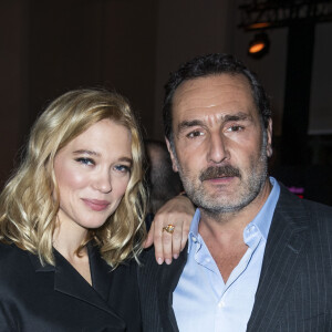 Léa Seydoux et Gilles Lellouche - Intérieur du dîner Chanel des révélations César 2020 au Petit Palais à Paris, le 13 janvier 2020. © Olivier Borde/Bestimage