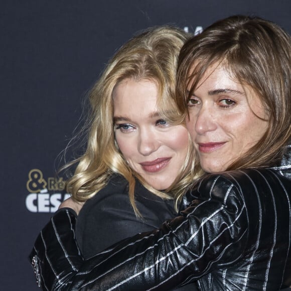 Léa Seydoux et Maud Wyler - Photocall du dîner Chanel des révélations César 2020 au Petit Palais à Paris, le 13 janvier 2020. © Olivier Borde/Bestimage