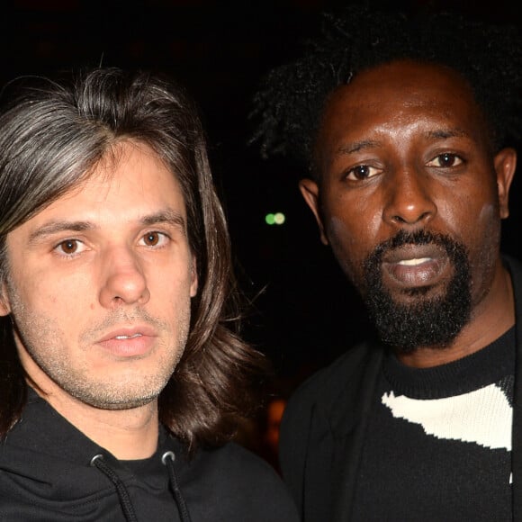 Orelsan et Ladj Ly - People au défilé AMI d'Alexandre Mattiussi lors de la Fashion Week homme collection automne-hiver 2020-2021 à Paris, le 14 janvier 2020. © Veeren Ramasamy-Christophe Clovis / Bestimage