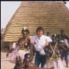 Archives- Daniel Balavoine en Afrique, le 23 janvier 1985. 