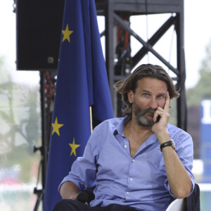 Frédéric Beigbeder lors de la Rencontre des Entrepreneurs de France (REF), anciennement L'Université du MEDEF, à l'hippodrome Longchamp à Paris, France, le 28 août 2019. © Michael Baucher/Panoramic/Bestimage