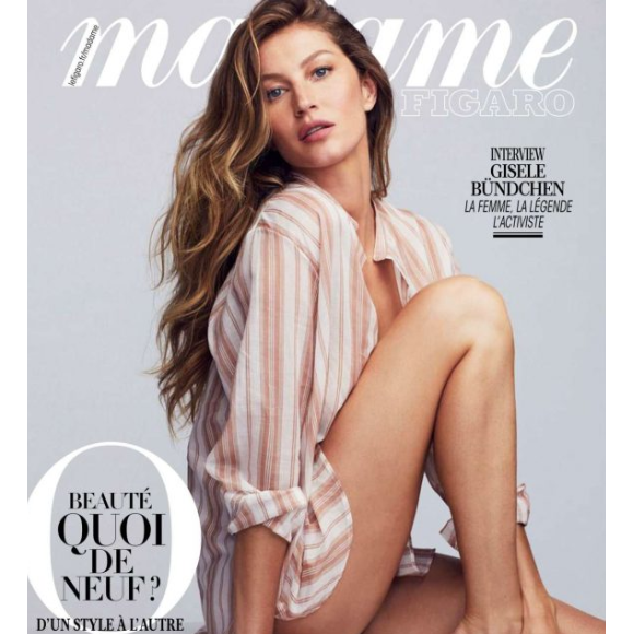 Couverture de Madame Figaro du 10 janvier 2020.