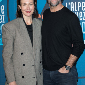 Elsa Zylberstein, Stéphane De Groodt lors du photocall du troisième jour de la 23ème édition du festival international du film de comédie l'Alpe d'Huez, Isère, France, le 16 janvier 2020. © Cyril Moreau/Bestimage