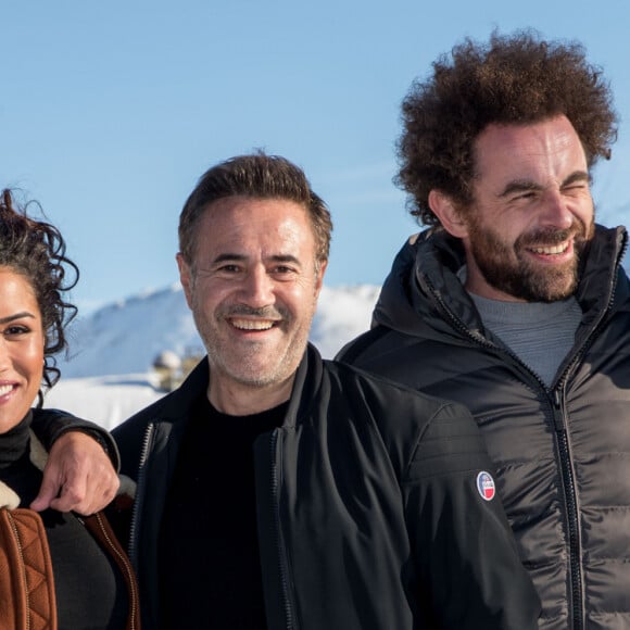 Bob Sinclar, Nicolas Benamou, José Garcia, Sabrina Ouazani, Chloé Jouannet - Photocall des membres du jury de la 23ème édition du festival international du film de comédie l'Alpe d'Huez. Le 16 janvier 2020 © Cyril Moreau / Bestimage