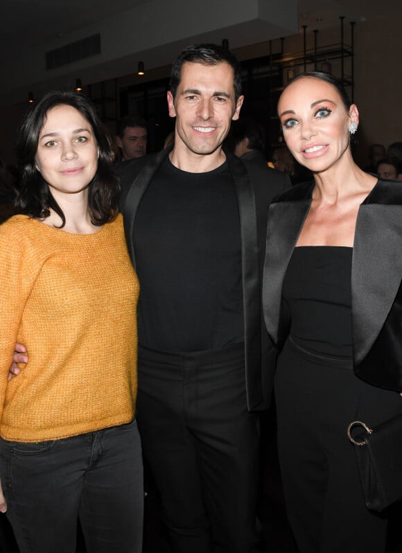 Nathalie Péchalat, Julien Lestel et Alexandra Cardinale - Backstage de la représentation "Dream Compagnie Julien Lestel" à la salle Pleyel à Paris le 16 janvier 2020. © Coadic Guirec-Pierre Perusseau/Bestimage