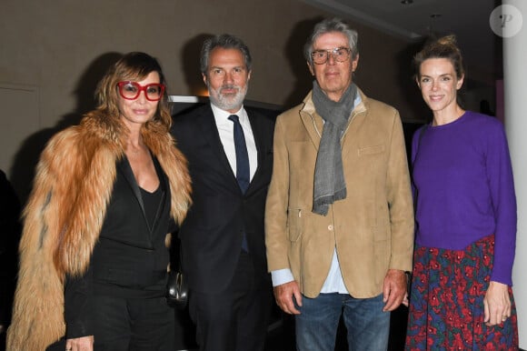 Stéphane Delajoux, Dominique Desseigne, Julie Andrieu - Backstage de la représentation "Dream Compagnie Julien Lestel" à la salle Pleyel à Paris le 16 janvier 2020. © Coadic Guirec-Pierre Perusseau/Bestimage