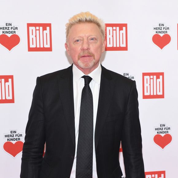 Boris Becker participe à l'émission caritative "Ein Herz Für Kinder" organisée par la chaîne de télévision allemande ZDF et le journal "Bild" à Berlin le 7 décembre 2019.