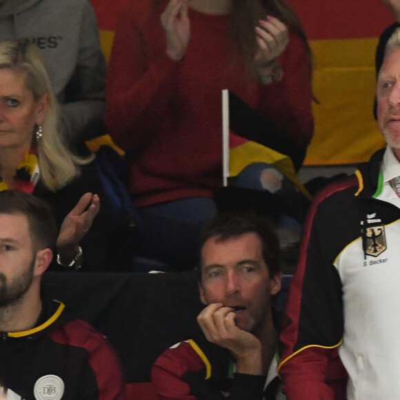 Boris Becker - Les célébrités assistent à la Coupe Davis à Madrid, le 20 novembre 2019. © Chryslene Caillaud / Panoramic / Bestimage