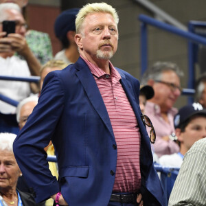 Boris Becker - Les célébrités assistent au match de tennis de l'US Open entre R. Nadal et M. Cilic (6-3, 3-6, 6-1, 6-2), le 2 septembre 2019 à New York.