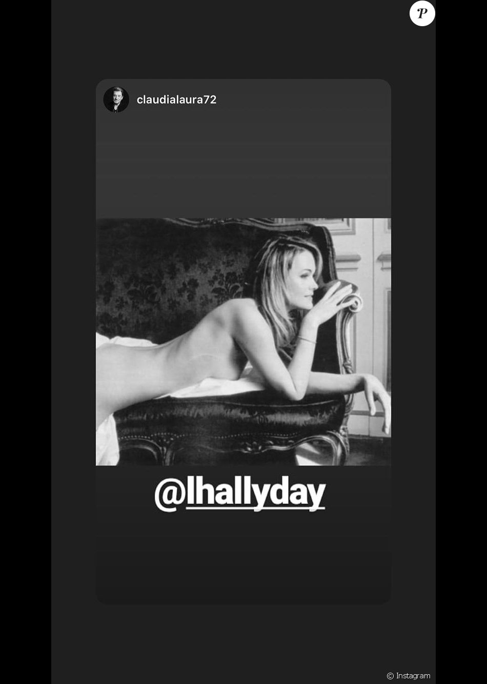 Laeticia Hallyday poste des photos nue sur Instagram le 18 janvier 2020.