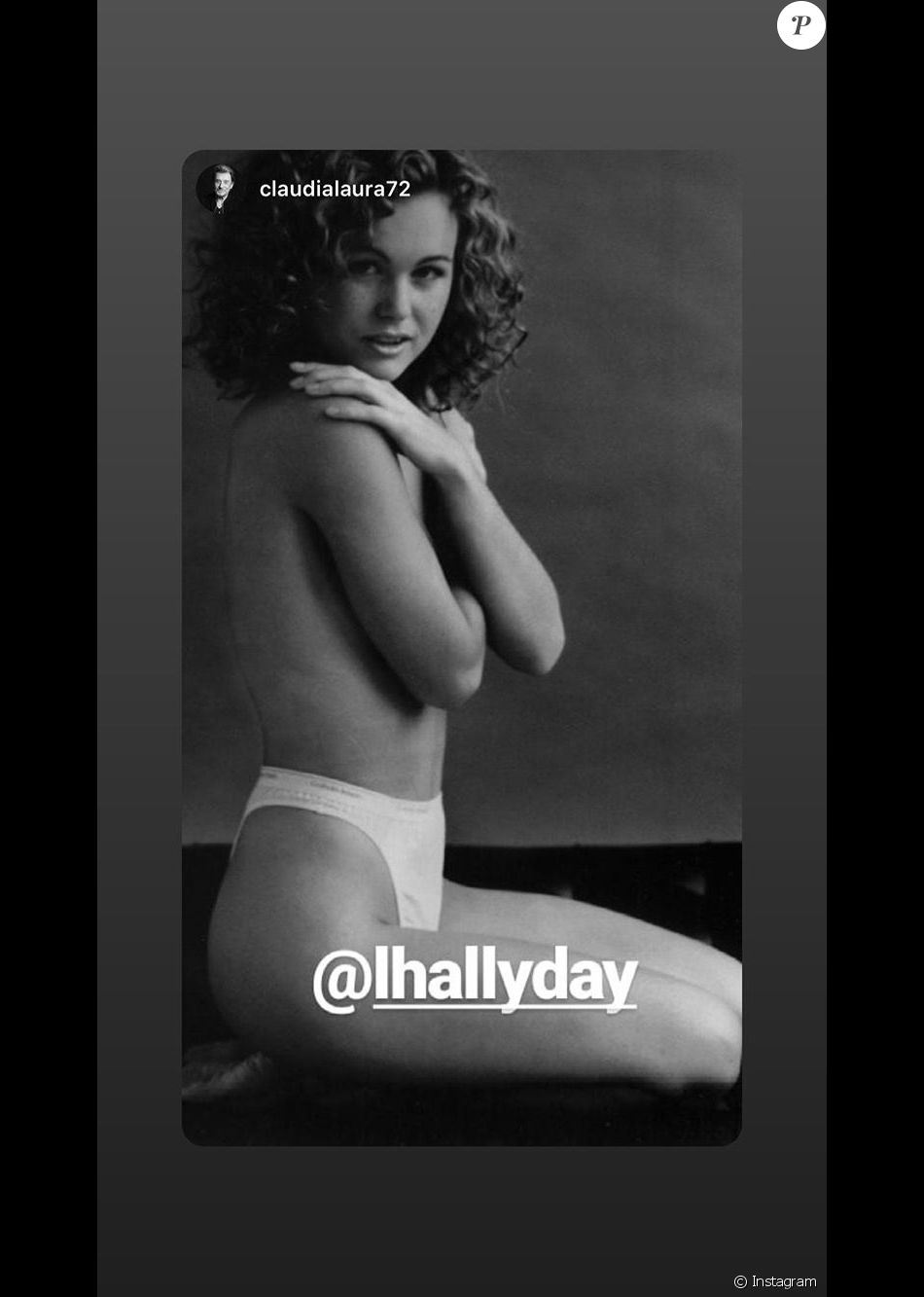 Laeticia Hallyday poste des photos nue sur Instagram le 18 janvier 2020.