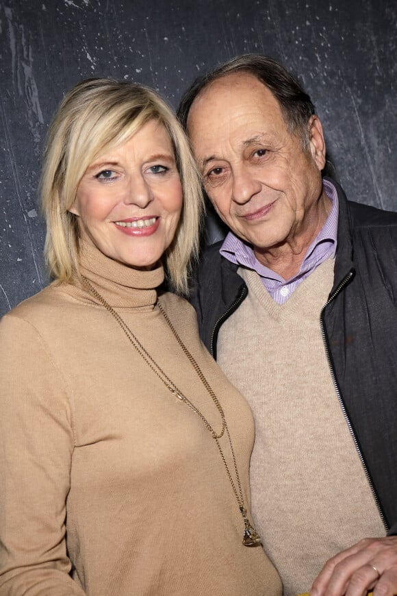 Exclusif - Rendez-vous avec Chantal Ladesou et son mari Michel Ansault à Paris le 13 janvier 2020. © Cédric Perrin/Bestimage