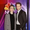 Melissa Roxburgh et Josh Dallas au photocall du press-junket de NBC à New York, le 24 janvier 2019.