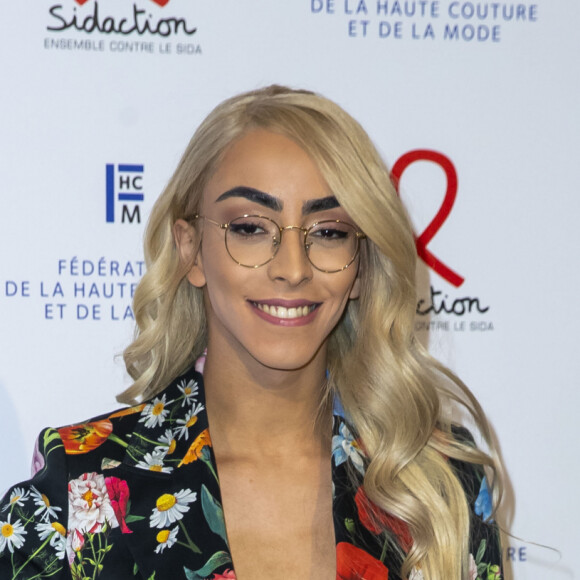 Bilal Hassani lors du photocall de la 18ème édition du "Dîner de la mode du Sidaction" au Pavillon Cambon Capucines - Potel et Chabot à Paris, France, le 23 janvier 2020. © Olivier Borde/Bestimage