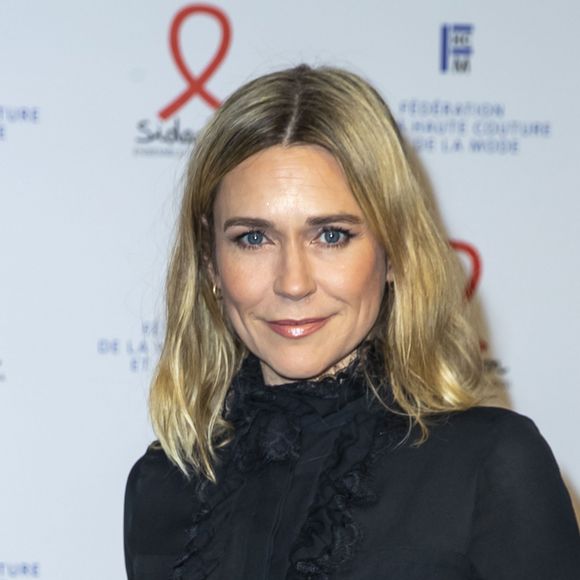 Marie-Josée Croze lors du photocall de la 18ème édition du "Dîner de la mode du Sidaction" au Pavillon Cambon Capucines - Potel et Chabot à Paris, France, le 23 janvier 2020. © Olivier Borde/Bestimage