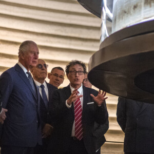 Le prince Charles, prince de Galles en visite au Sanctuaire du Livre à Jérusalem le 23 janvier 2020.