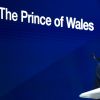 Le prince Charles, prince de Galles, prononce un discours lors du forum économique mondial de Davos le 23 janvier 2020.