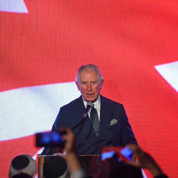 Le prince Charles à la résidence officielle du président d'Israël Reuven Rivlin à Jérusalem le 23 janvier 2020.