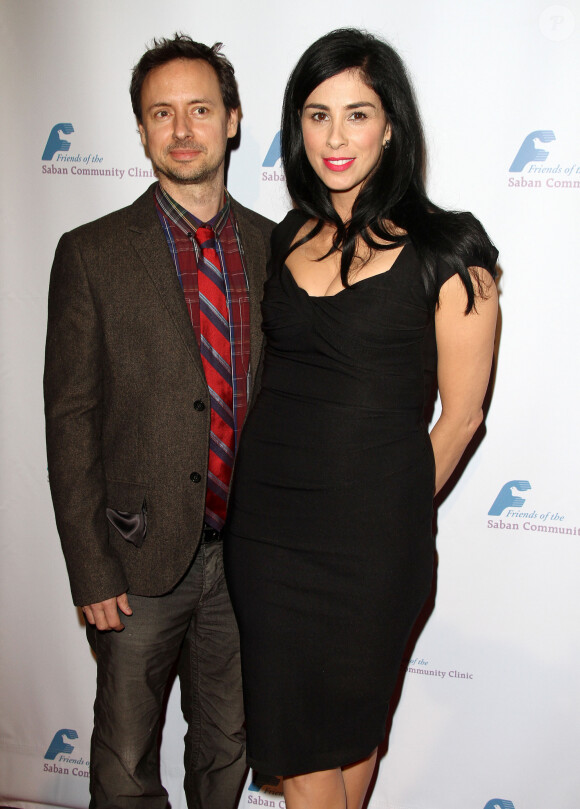 Sarah Silverman, Kyle Dunnigan - 37eme diner de gala annuel "Saban Community Clinic" a l'hotel Beverly Hilton a Beverly Hills, le 25 novembre 2013.