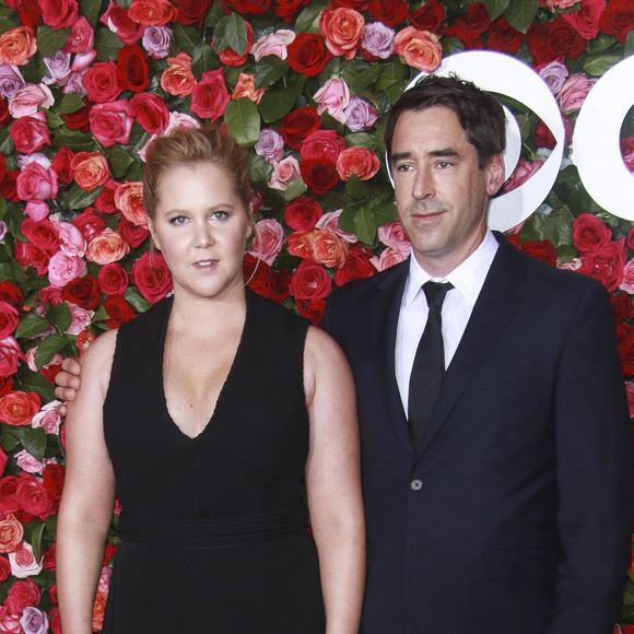 Amy Schumer et son mari Chris Fischer - 72ème cérémonie annuelle des Tony Awards au Radio City Music Hall à New York, le 10 juin 2018.