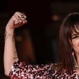Asia Argento sur le tapis rouge du 13ème Festival du Film de Rome, Italie, le 23 octobre 2018.