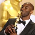 Kobe Bryant (Oscar du meilleur court-métrage d'animation) - Pressroom - 90ème cérémonie des Oscars 2018 au théâtre Dolby à Los Angeles le 4 mars 2018.