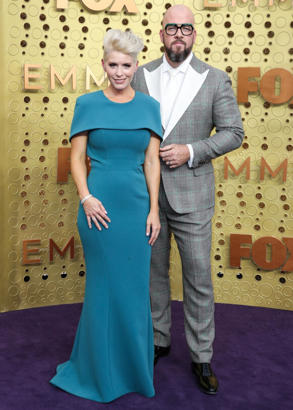 Rachel Sullivan et Chris Sullivan à la cérémonie des Emmy Awards à Los Angeles, le 22 septembre 2019.