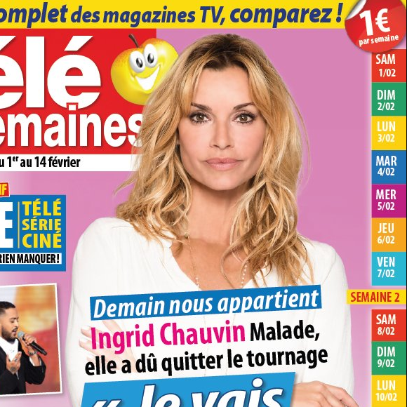 Couverture du nouveau numéro du magazine "Télé 2 semaines" en kiosques lundi 27 janvier 2020