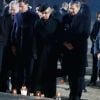 Le roi Willem-Alexander et la reine Maxima des Pays-Bas recueillis lors de la cérémonie commémorative des 75 ans de la libération du camp d'Auschwitz-Birkenau à Brzezinka en Pologne le 27 janvier 2020.