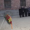 La reine Letizia et le roi Felipe VI d'Espagne en visite à Auchwitz-Birkenau le 27 janvier 2020 pour le 75e anniversaire de la libération du camp de concentration.