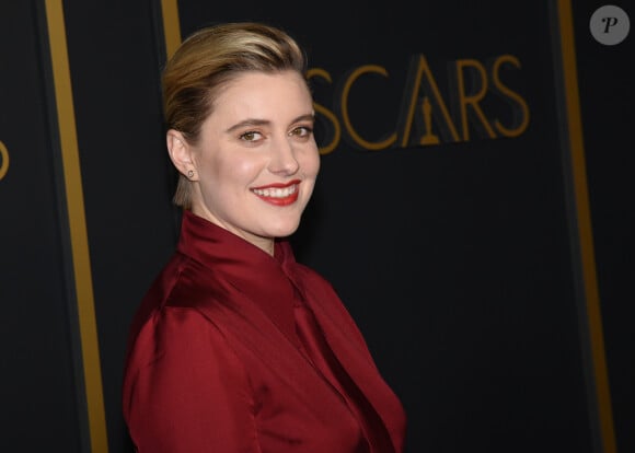 Greta Gerwig lors du photocall de la 92ème édition du déjeuner des nominés aux Oscars au Ray Dolby Ballroom à Los Angeles, Californie, Etats-Unis, le 27 janvier 2020.