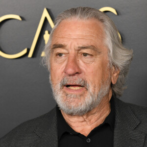 Robert De Niro lors du photocall de la 92ème édition du déjeuner des nominés aux Oscars au Ray Dolby Ballroom à Los Angeles, Californie, Etats-Unis, le 27 janvier 2020.