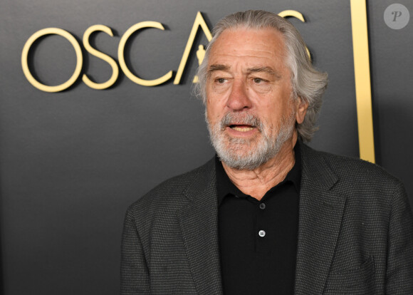 Robert De Niro lors du photocall de la 92ème édition du déjeuner des nominés aux Oscars au Ray Dolby Ballroom à Los Angeles, Californie, Etats-Unis, le 27 janvier 2020.