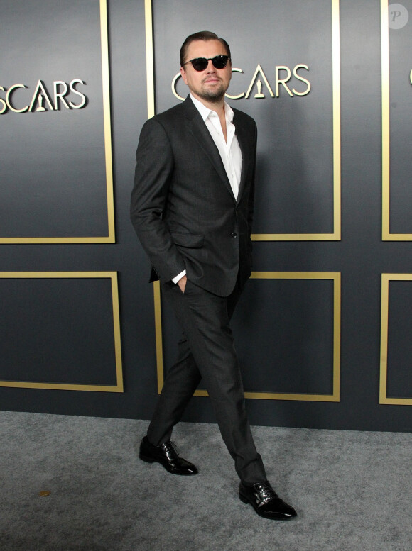 Leonardo DiCaprio au 92ème évènement annuel des Academy Awards Nominees au Ray Dolby Ballroom dans le quartier de Hollywood à Los Angeles, le 27 janvier 2020.