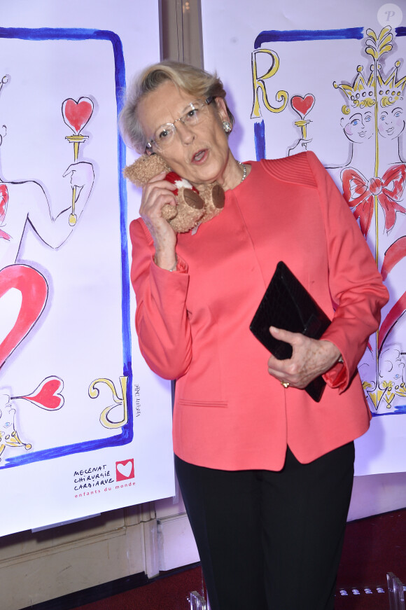 Michèle Alliot-Marie au photocall du Gala du Coeur au profit de l'association Mécénat Chirurgie Cardiaque dans la salle Gaveau de Paris, France, le 28 janvier 2020. © Giancarlo Gorassini/Bestimage