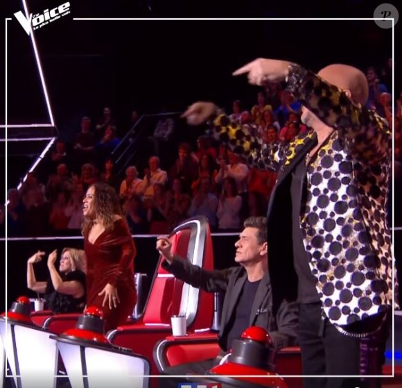 Anthony Trice, repéré au casting à l'aveugle "The Voice" le 25 janvier 2020 (TF1).