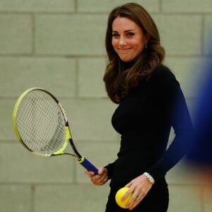 Kate Catherine Middleton, duchesse de Cambridge, en visite au centre Coach Core Essex à Basildon. Le 30 octobre 2018.