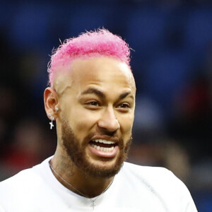 Neymar ( PSG ) cheveux roses - PSG vs Montpellier (5-0) - League 1 - Paris le 1er février 2020. © Gwendoline Le Goff / Panoramic / Bestimage