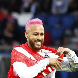 Neymar ( PSG ) cheveux roses - PSG vs Montpellier (5-0) - League 1 - Paris le 1er février 2020. © Gwendoline Le Goff / Panoramic / Bestimage