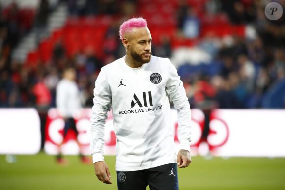 Neymar ( PSG ) cheveux roses - PSG vs Montpellier (5-0) - League 1 - Paris le 1er février 2020. © Gwendoline Le Goff / Panoramic / Bestimage