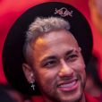 Neymar Jr. lors de la soirée d'anniversaire "Neymar JR'S: Nuit Rouge" des 27 ans de Neymar Jr. au Pavillon Gabriel à Paris, France, le 4 février 2019. © Sarah Bastin/Red Bull Content Pool/Bestimage