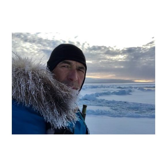 Mike Horn lors de son expédition en Arctique. Instagram le 27 septembre 2019.