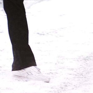 Renée Zellweger sur le tournage du film "Bridget Jones" en Angleterre en 2000.